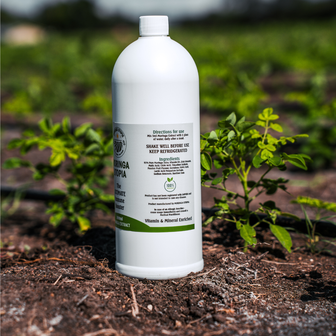 1l Moringa Juice Extract Organic Moringa Extract Juice Moringa Utopia Moringa Juice 1l For Sale Back Image