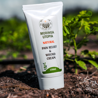 Front of Moringa Utopia 150ml botanical cream tube